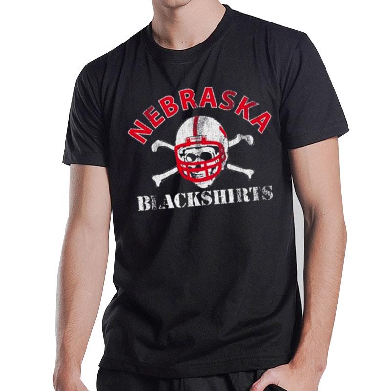 Nebraska Huskers Vintage Blacks Tri Blend T-Shirt