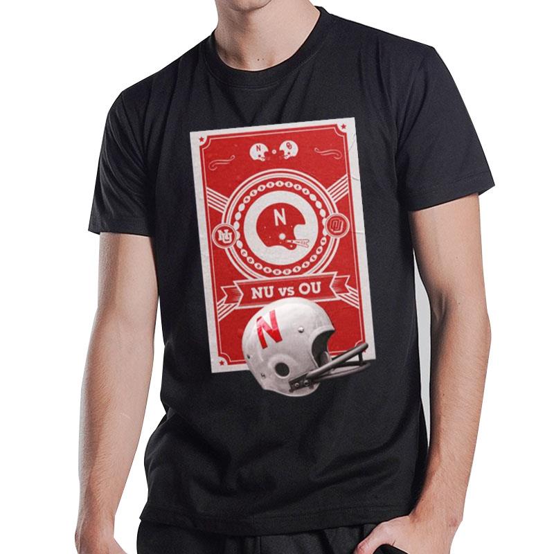 Nebraska Huskers Vs Oklahoma Sooners 2022 Game Day T-Shirt