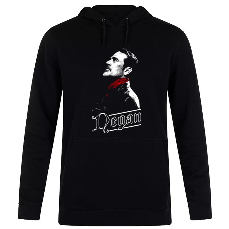 Negan Portrait Of Negan The Walking Dead Series Hoodie