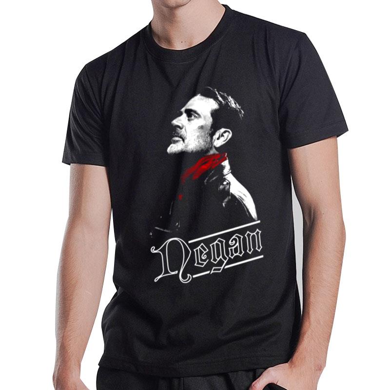 Negan Portrait Of Negan The Walking Dead Series T-Shirt