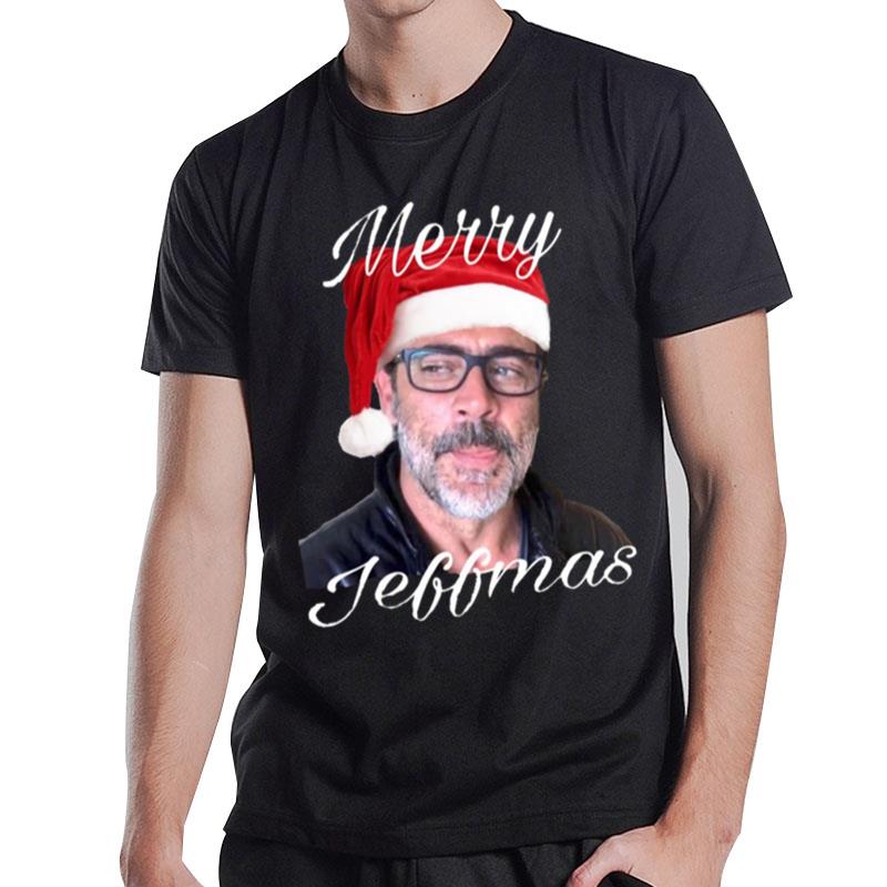 Negan The Walking Dead Wearing Santa Hat Christmas T-Shirt