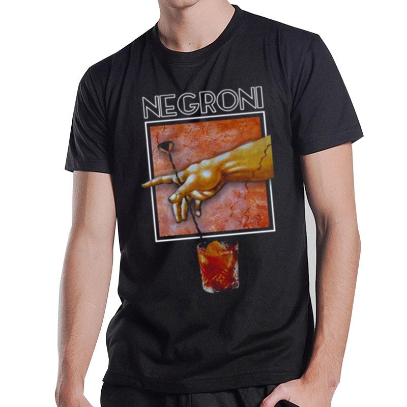 Negroni Al Fine Art Bartender T-Shirt