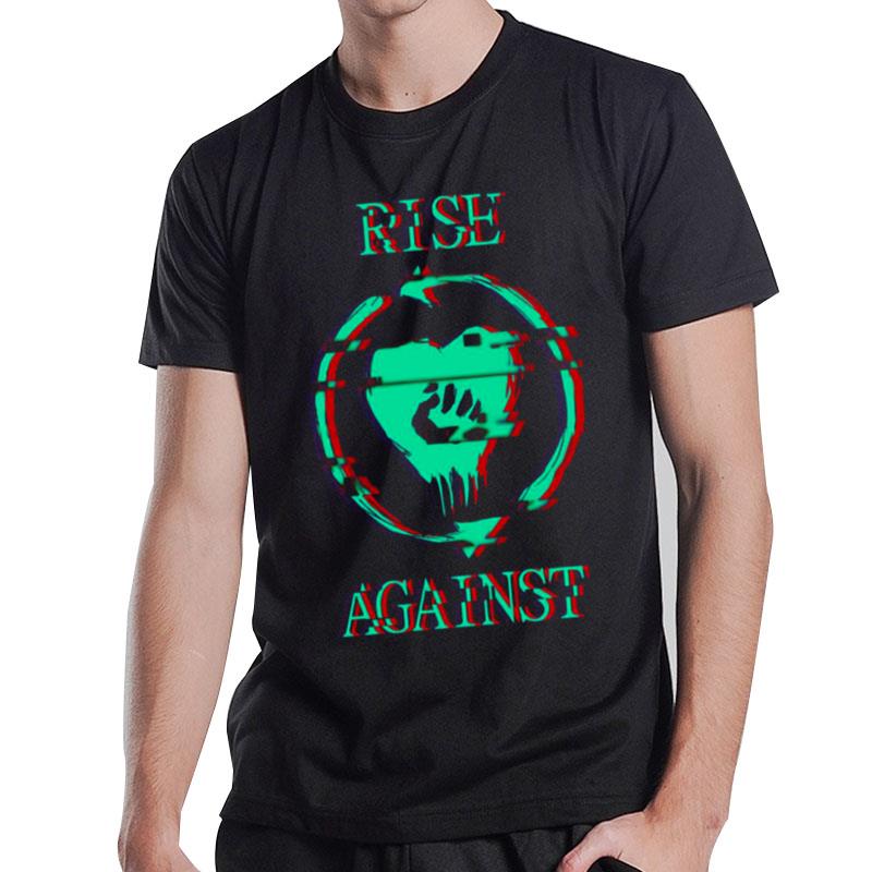 Neon Album Art Rise Agains T-Shirt