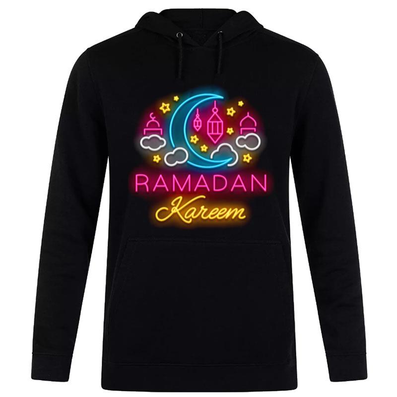 Neon Art Ramadan Kareem Hoodie