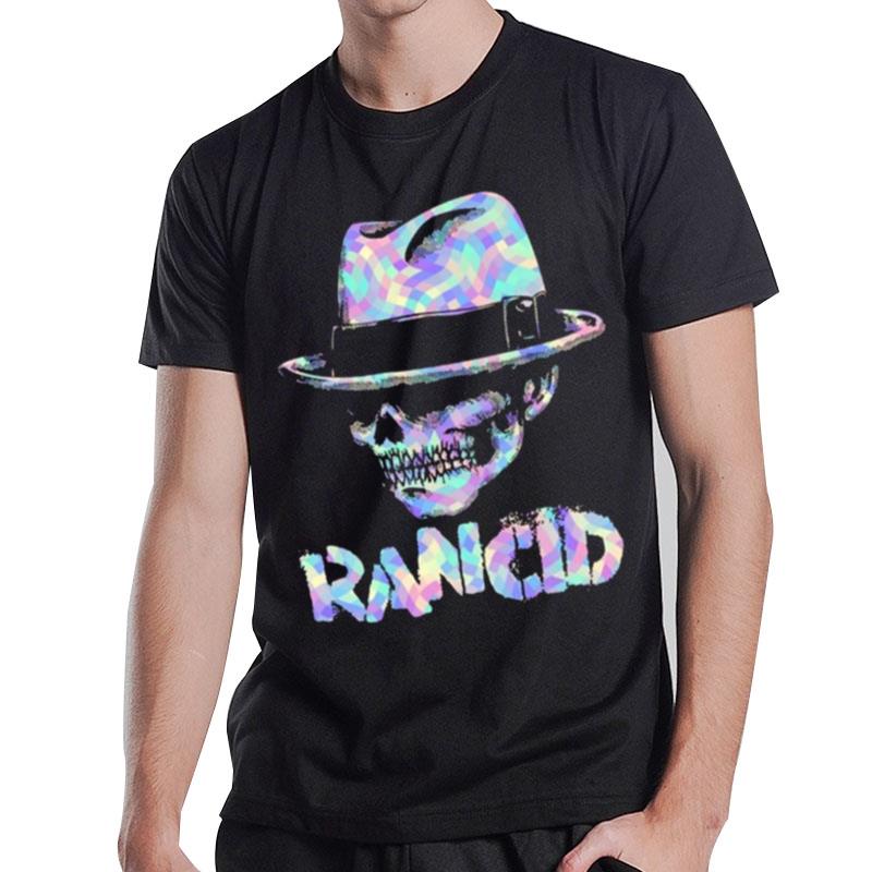 Neon Color Design Rancid Band T-Shirt