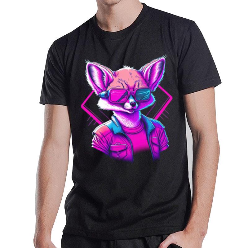 Neon Cyberpunk Starfox T-Shirt