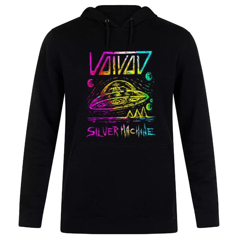 Neon Song Art Retro Voivod Retro Hoodie