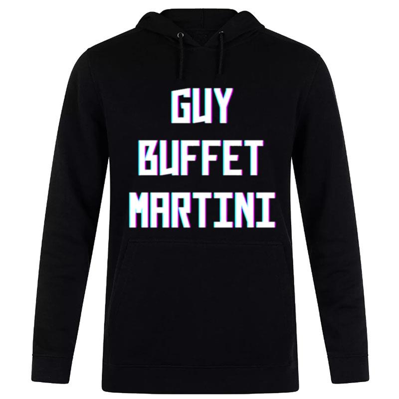 Neon Text Guy Buffet Martini Hoodie