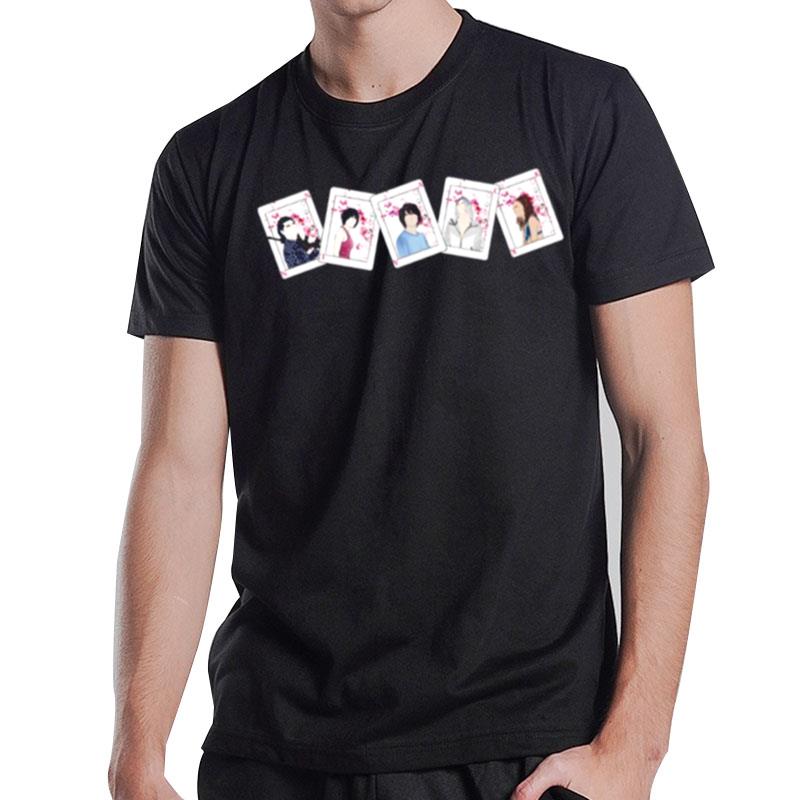 Netflix Alice In Borderland Characters Cards Fanar T-Shirt