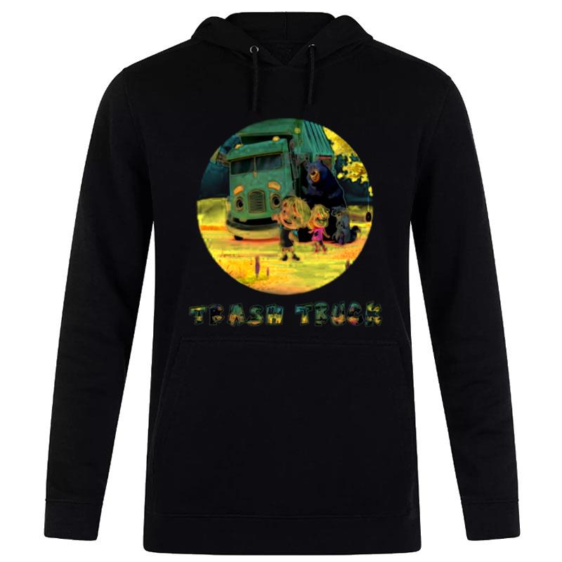 Netflix Caartoon Trash Truck Hoodie