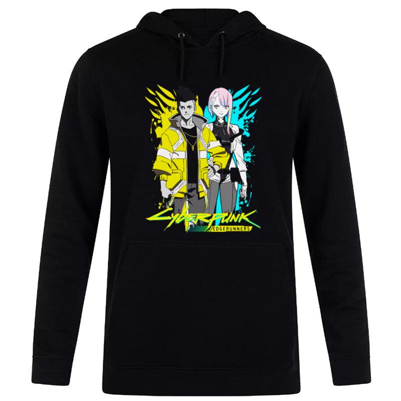 Netflix David And Lucy Cyberpunk Edgerunners Hoodie