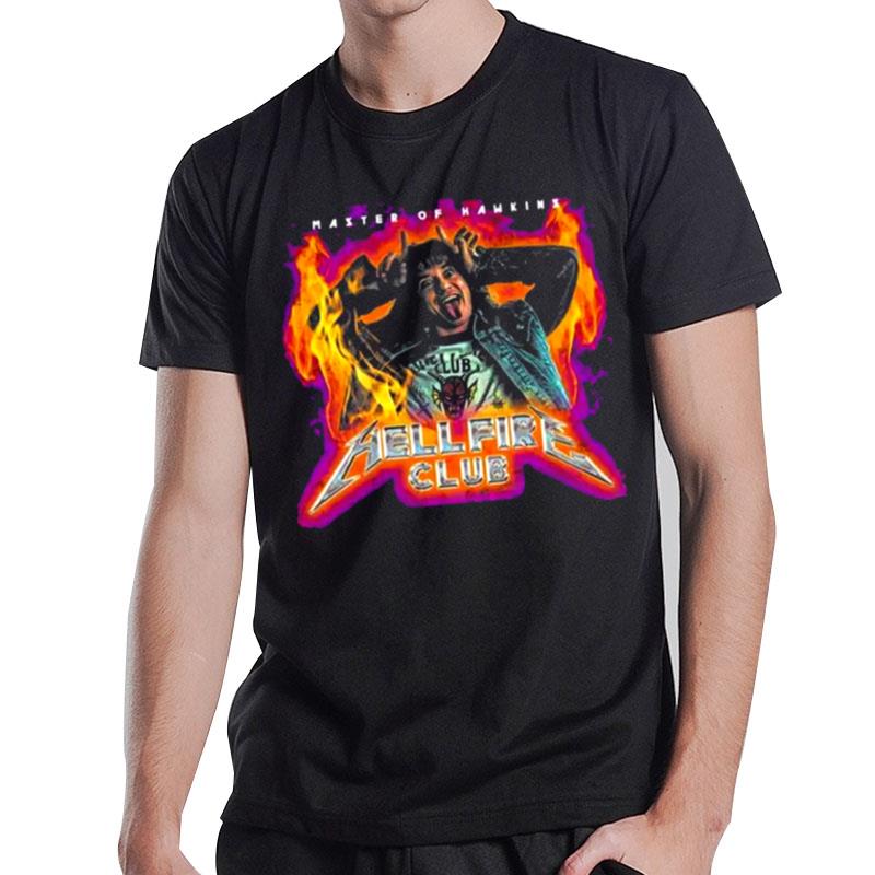 Netflix Stranger Things Club Eddie Munson Fire S T-Shirt