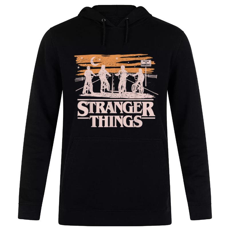 Netflix Stranger Things Night Silhouettes Sale B085Wrfby4 Hoodie