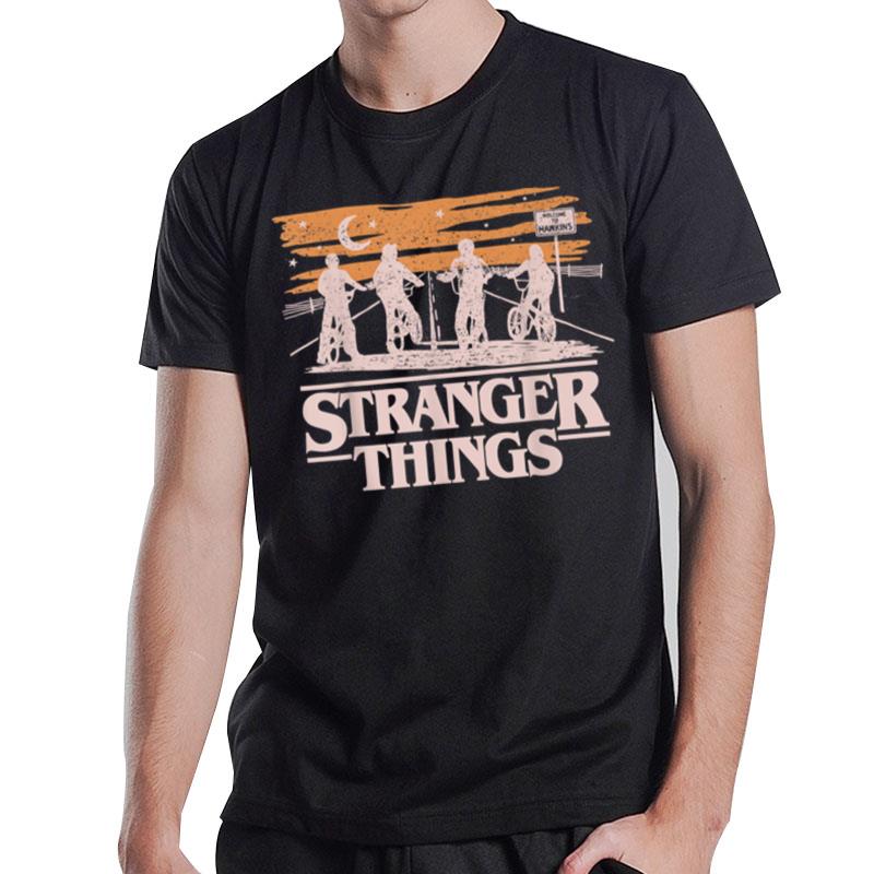 Netflix Stranger Things Night Silhouettes Sale B085Wrfby4 T-Shirt