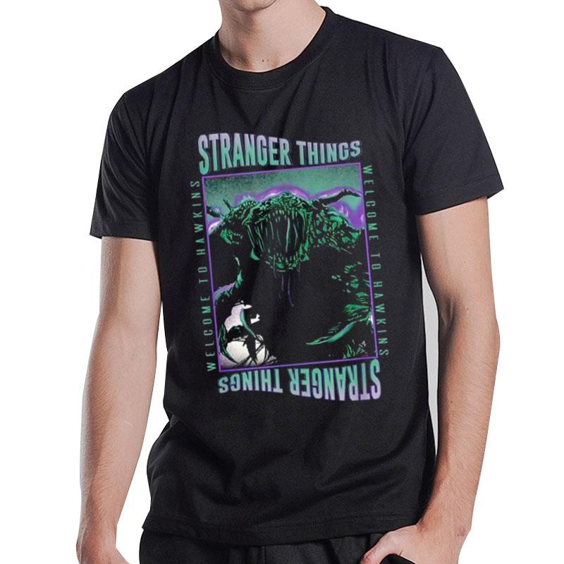 Netflix Stranger Things Welcome To Hawkins Demogorgon S T-Shirt