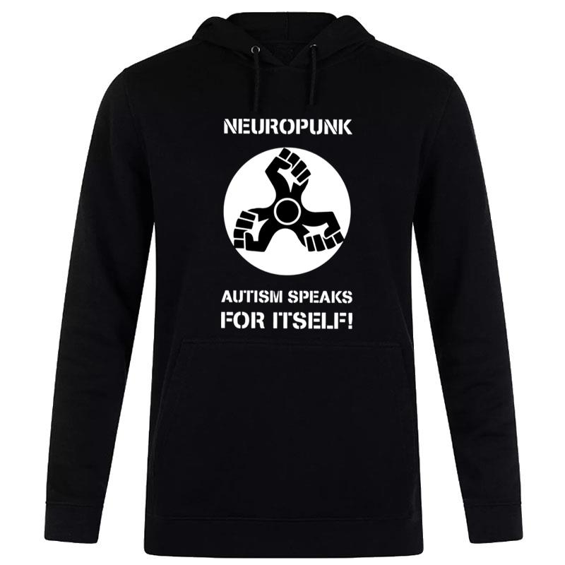 Neuropunk Autism Speaks For Itself Crass Band Hoodie