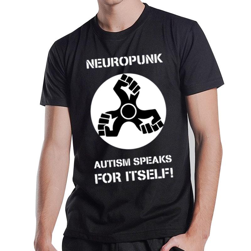 Neuropunk Autism Speaks For Itself Crass Band T-Shirt