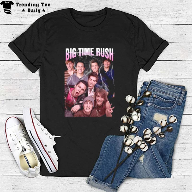 New 2022 Tour Art Big Time Rush Forever Tour T-Shirt