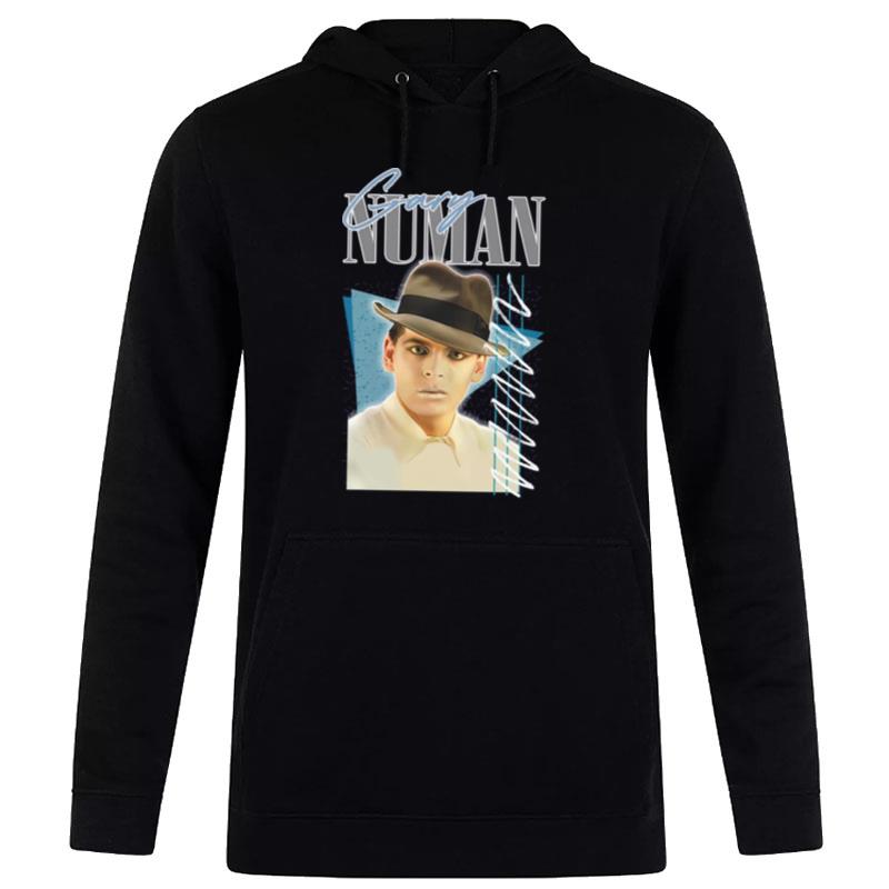 New Album 90S Retro Gary Numan Hoodie