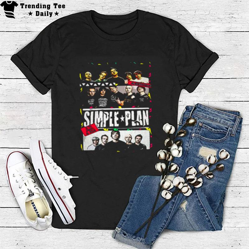 New Album Illustration Simple Plan T-Shirt