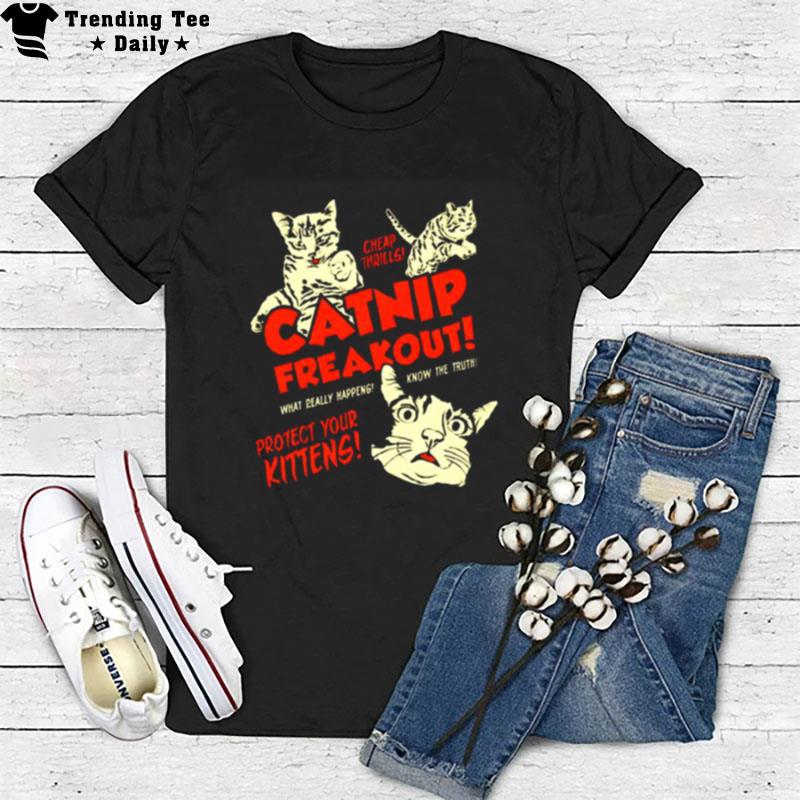 New Catnip Madness Horror Ar T-Shirt