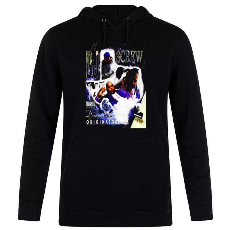 New Design Diary Of The Oginator Dj Screw Hoodie