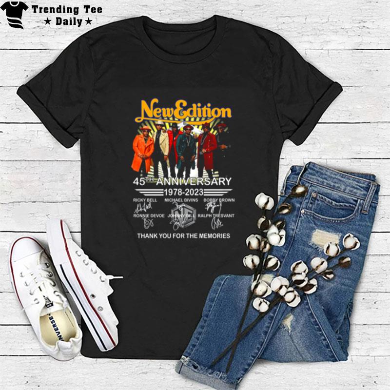 New Edition 45Th Anniversary T-Shirt