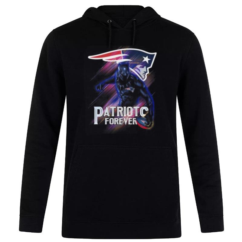 New England Patriots Black Panther 2023 Hoodie