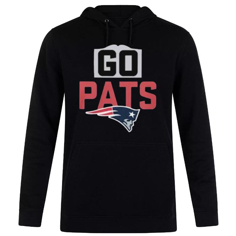 New England Patriots Go Pats Local Essential Hoodie