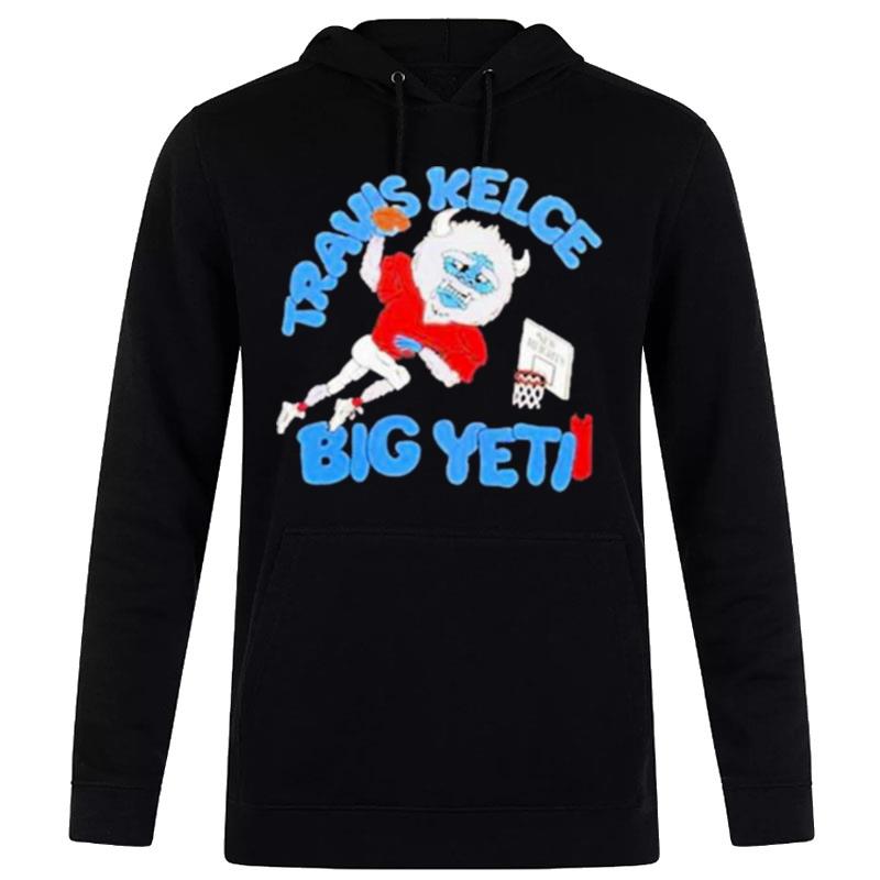 New Heights Podcast Big Yeti Travis Kelce Hoodie