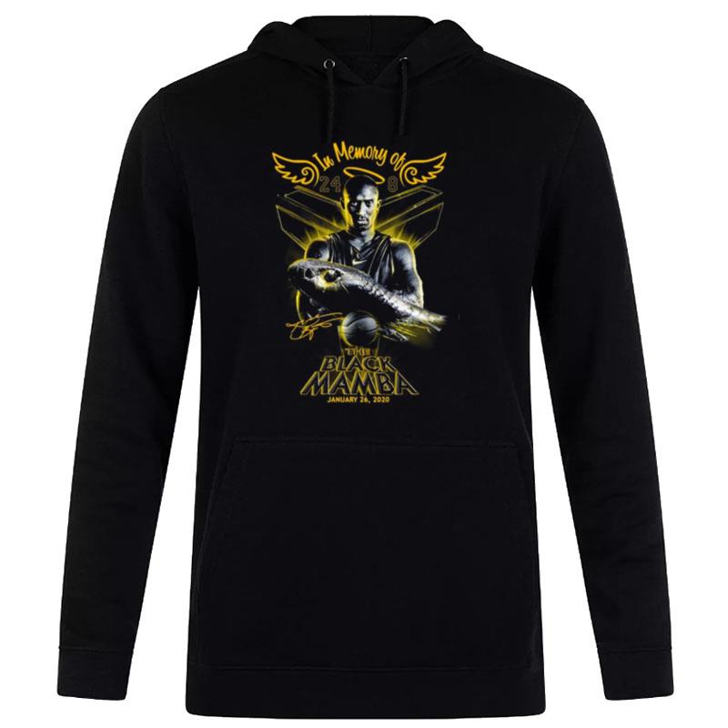 New Inmemory Of The Black Mamba 24 8 Kobe Bryant Hoodie