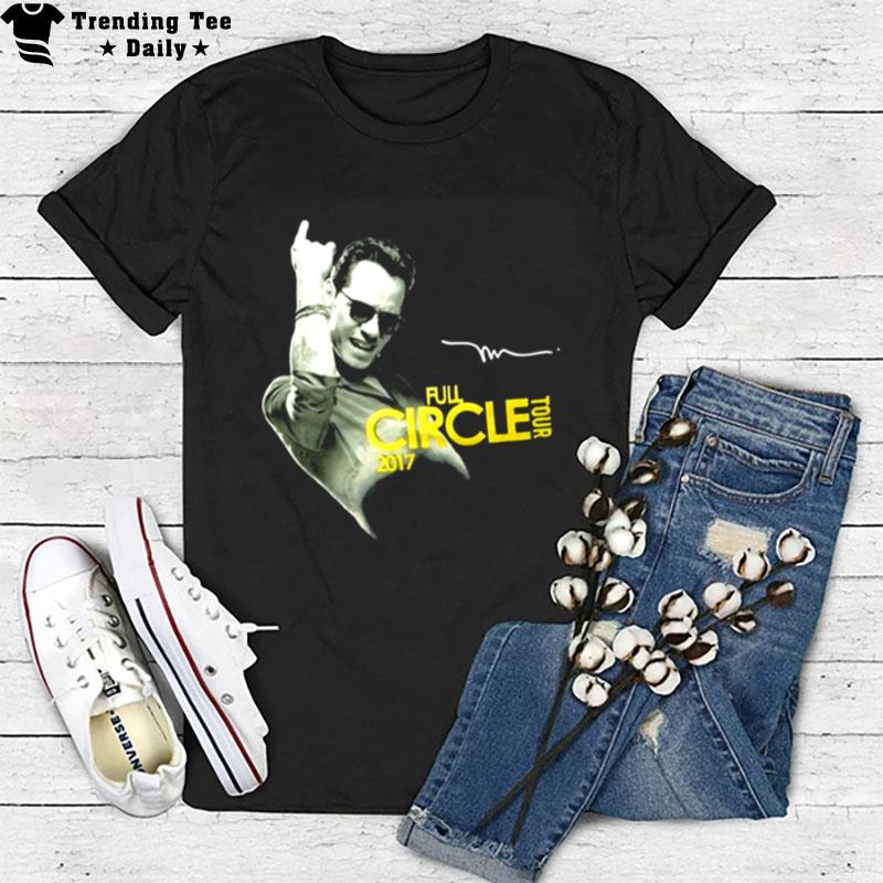 New Marc Anthony Full Circle Tour 2017 T-Shirt