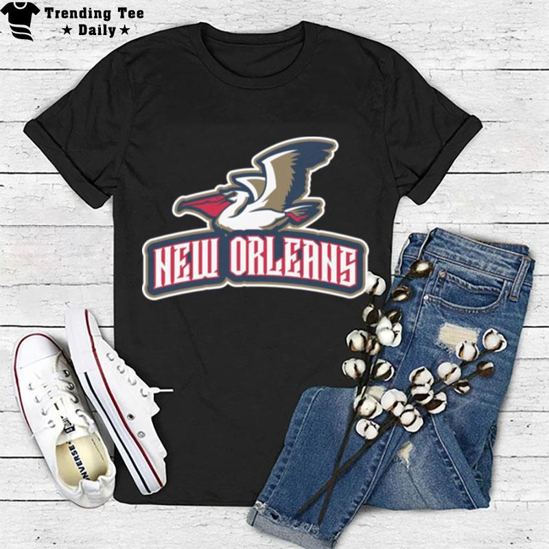 New Orleans Basketball Logo Ar T-Shirt