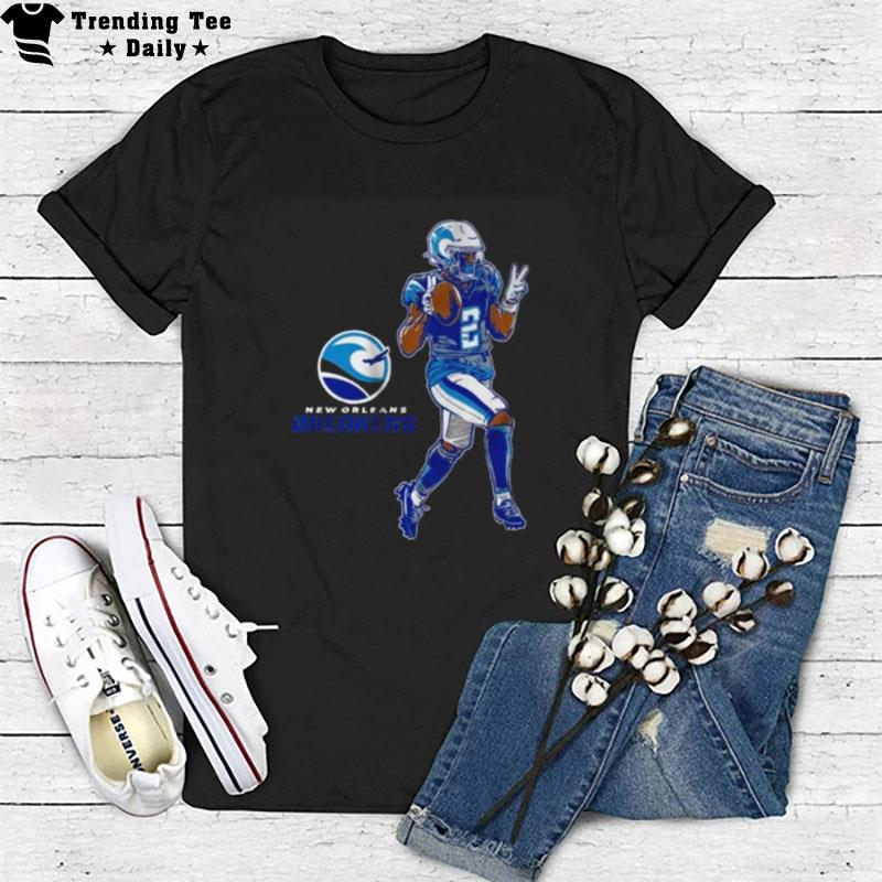 New Orleans Breakers Johnnie Dixon Deuces T-Shirt