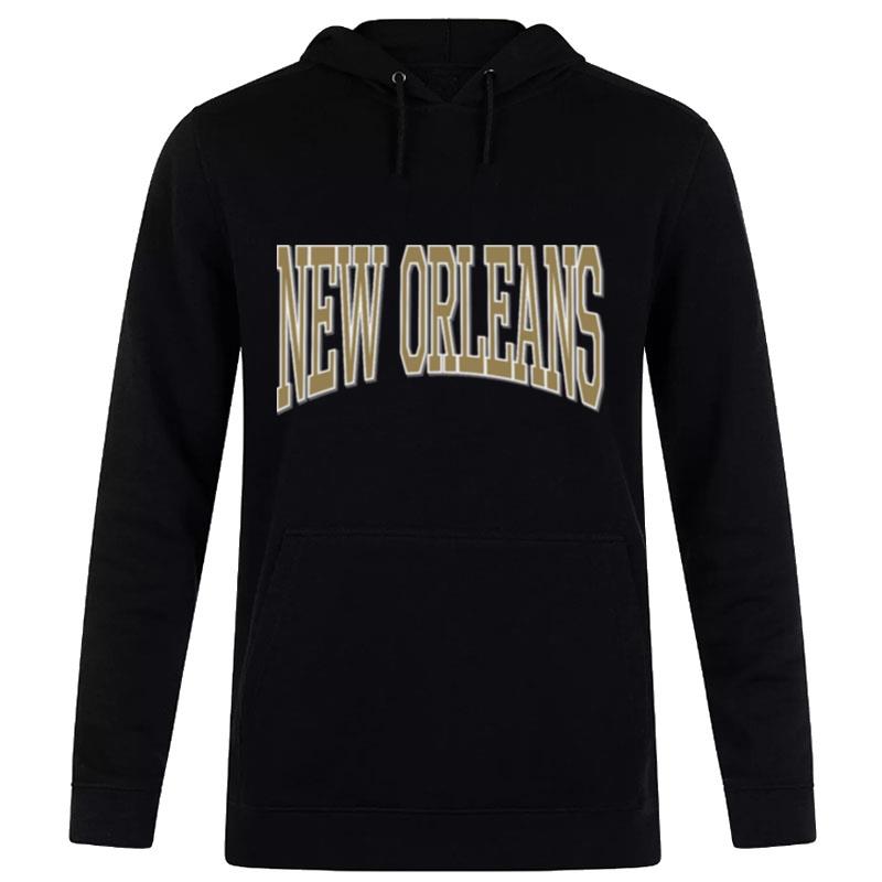 New Orleans Football Vintage Style Hoodie