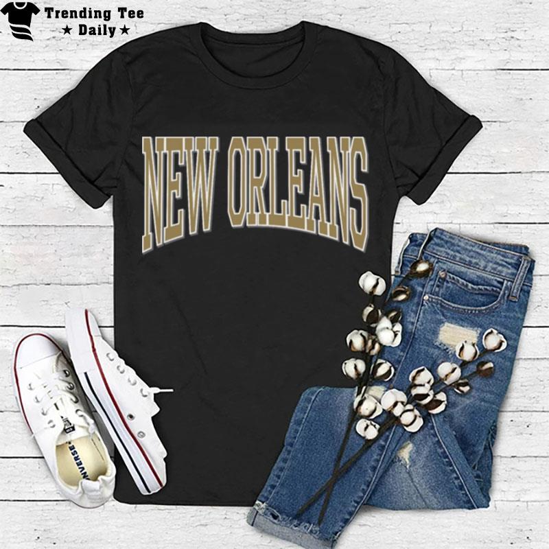 New Orleans Football Vintage Style T-Shirt