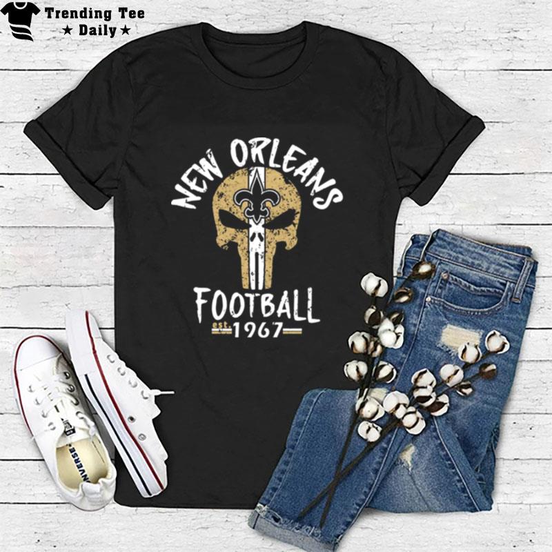 New Orleans Pro Football 1967 Grunge Vintage T-Shirt