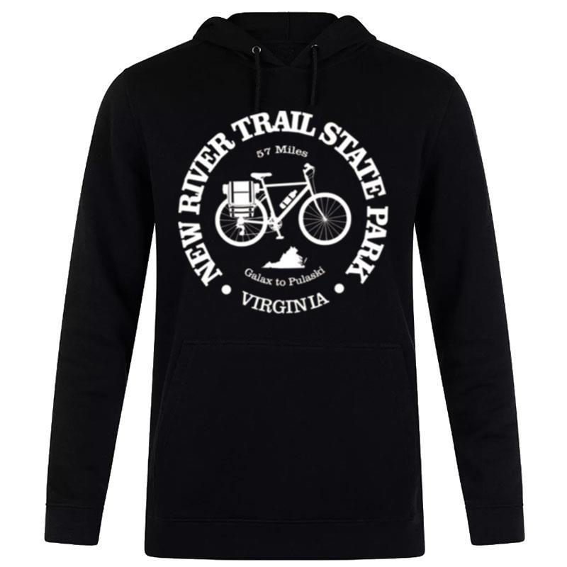 New River Trail State Park Cycling Hoodie