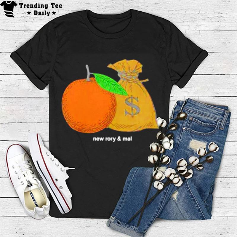 New Rory And Mal Orange And Moneybag T-Shirt