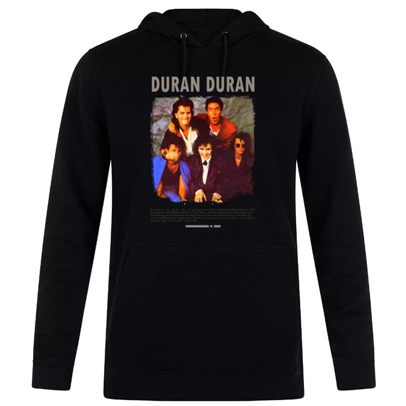 New Wave Retro Band Duran Duran Hoodie