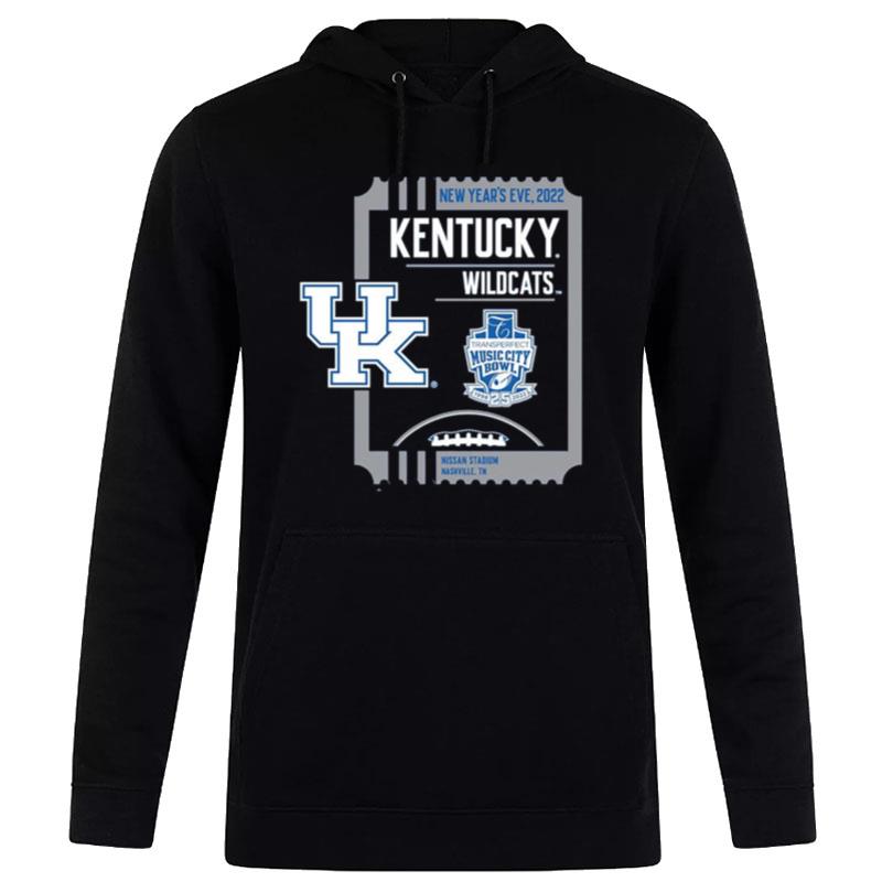 New Year'S Eve 2022 Transperfect Music City Bowl Kentucky Wildcats Hoodie