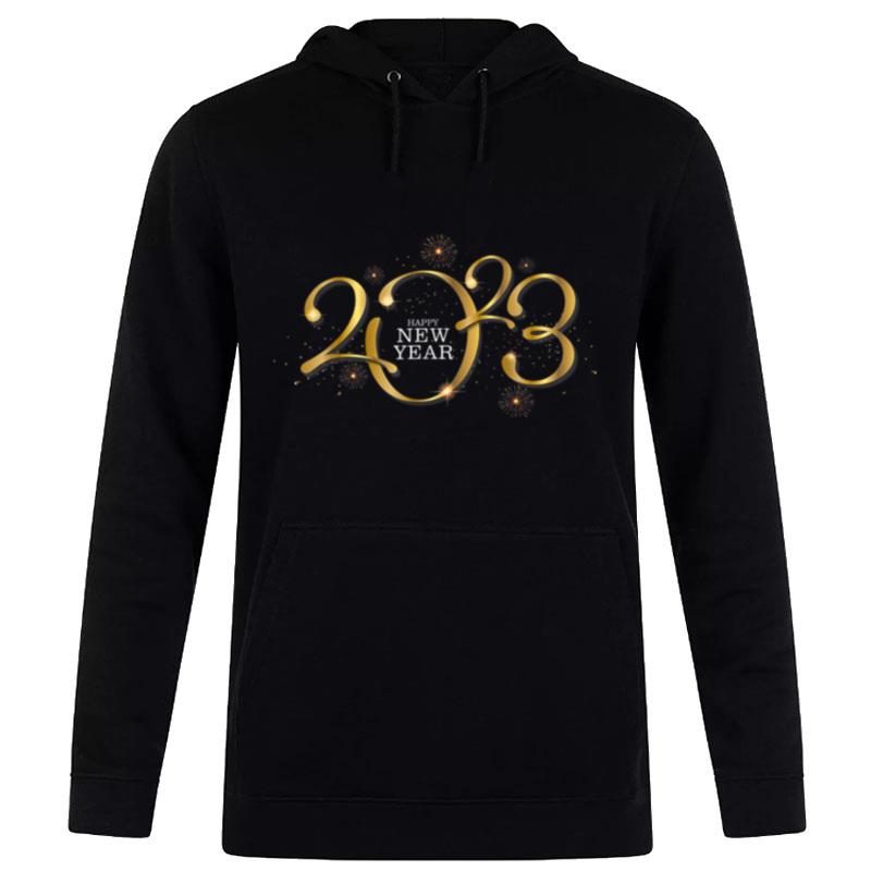 New Years Eve Party Happy New Year 2023 Fireworks Hoodie