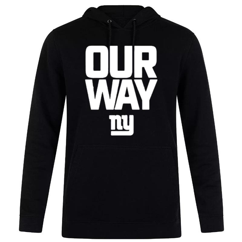 New York Giant Our Way Ny Tee Hoodie