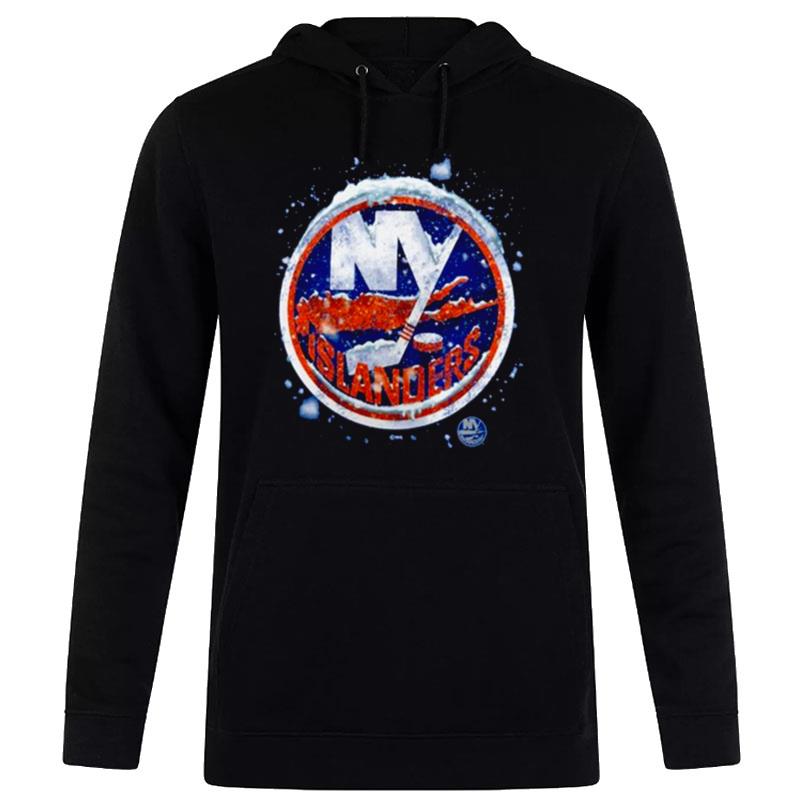 New York Islanders Snow Logo 2022 Hoodie