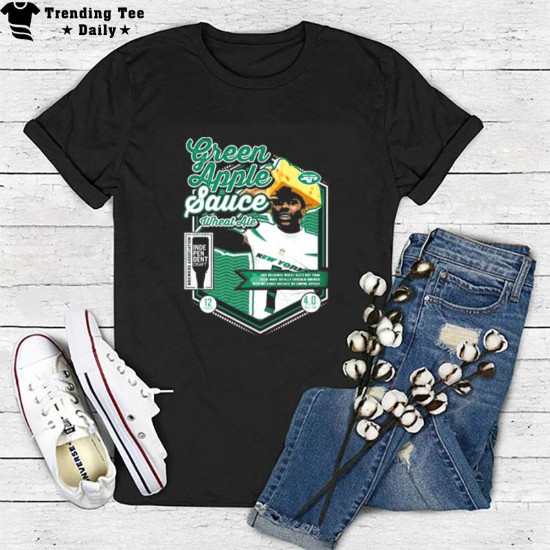 New York Jets Green Apple Sauce Wheat Ale T-Shirt