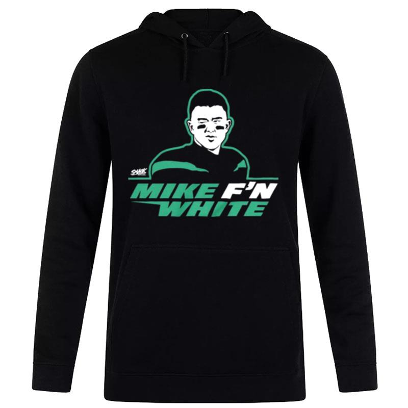 New York Jets Mike F'N White Hoodie