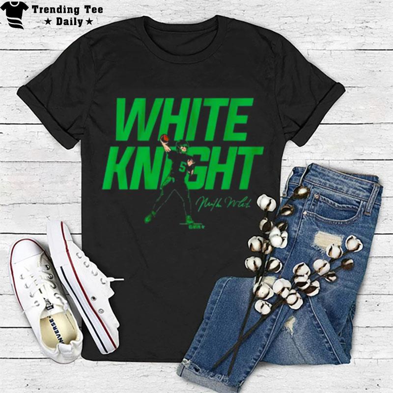 New York Jets Mike White Knight Signature T-Shirt