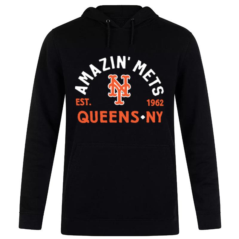 New York Mets Amazin Mets Queens Est 1962 Hoodie