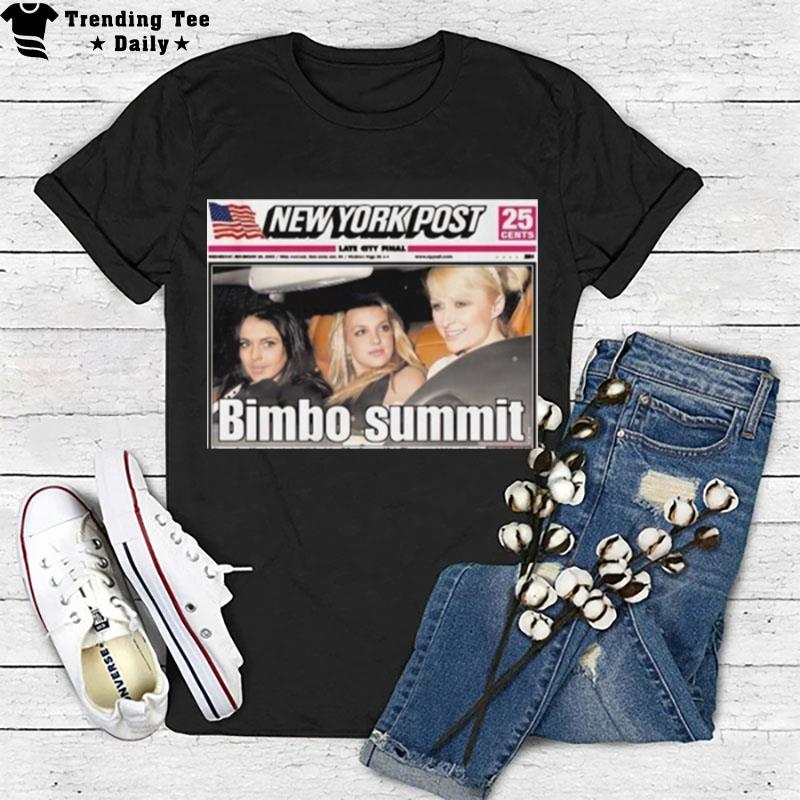 New York Post Bimbo Summi T-Shirt