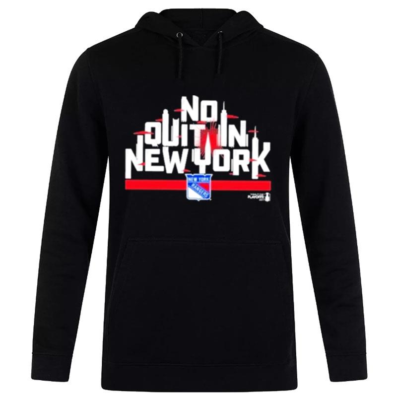 New York Rangers 2023 Stanley Cup Playoffs Driven No Quit In New York Hoodie